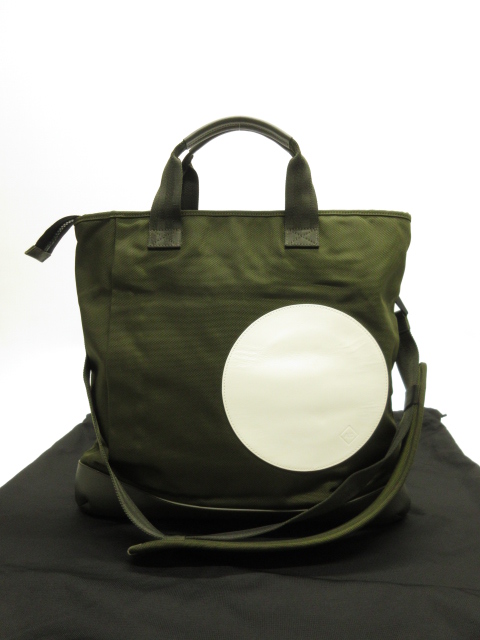 ダンヒル メッシュ×レザー 2WAYバッグ